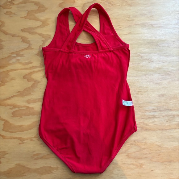 ARQ Cleo Leo cherry red tank bodysuit - Picture 4 of 6